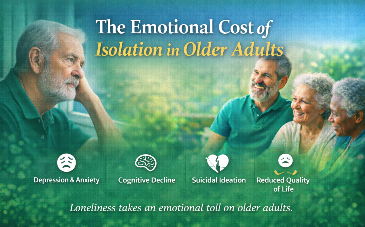 The Emotional Cost of Isolation in Older Adults